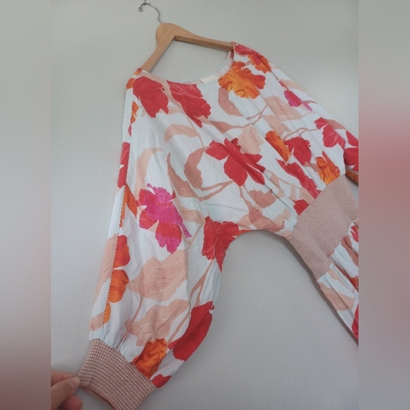 Anthropologie Maeve Gemma Multi Floral Midi Dress - Picture 2 of 9